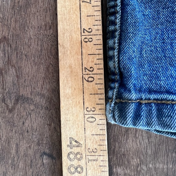 Levis 514 Jeans Mens 31x30 Straight Leg Medium Wash Faded Stretch Denim - Picture 6 of 10